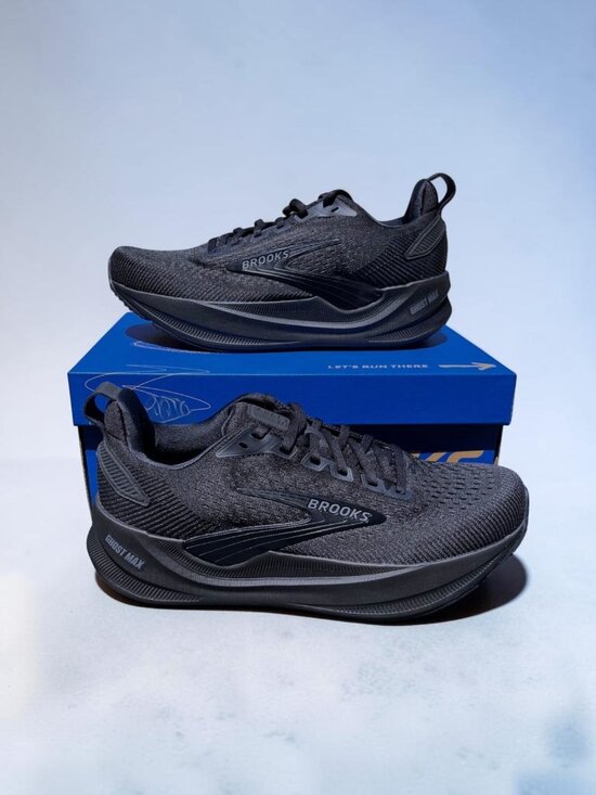 Brooks Other - NEW Brooks Ghost Max 4 Men's Black Running Sneakers Width D - Various Sizes